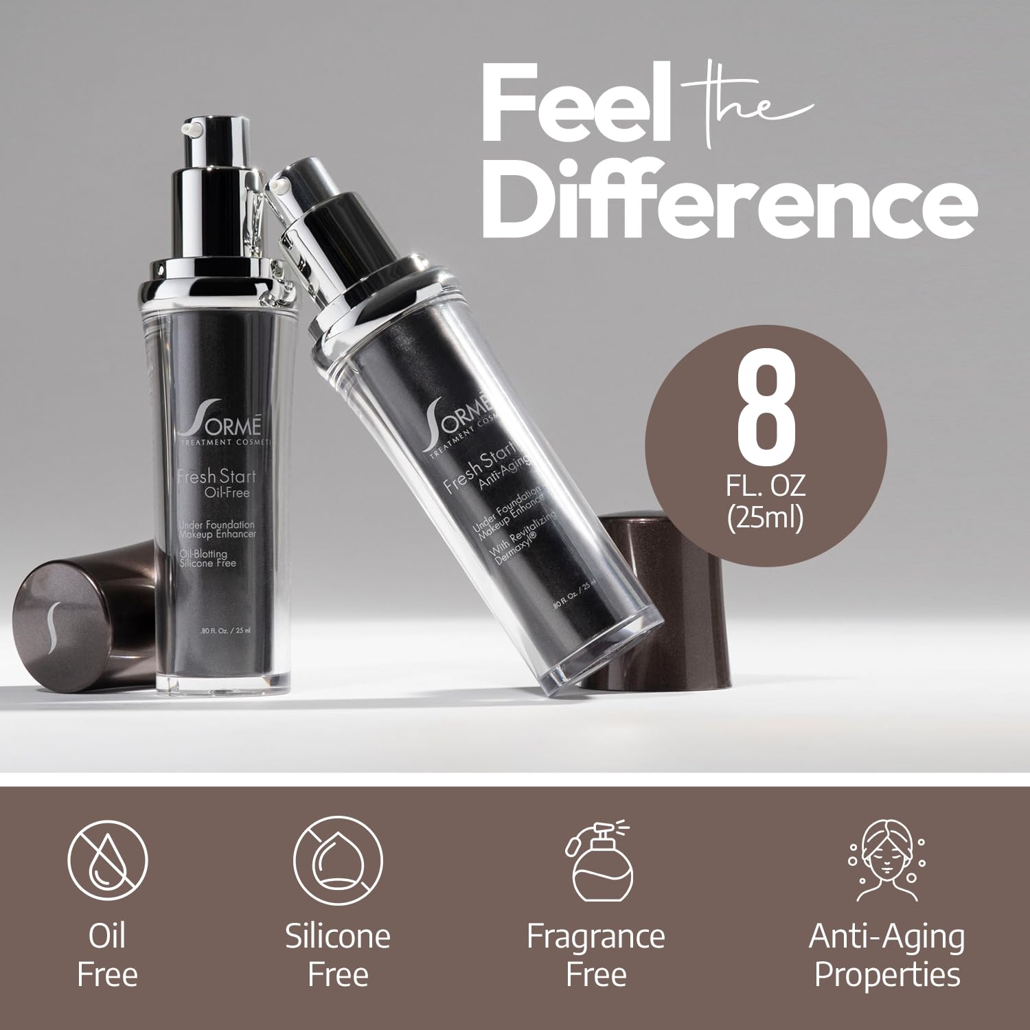 SORMÉ Fresh Start primer ideal for normal to dry skin fragrance-free