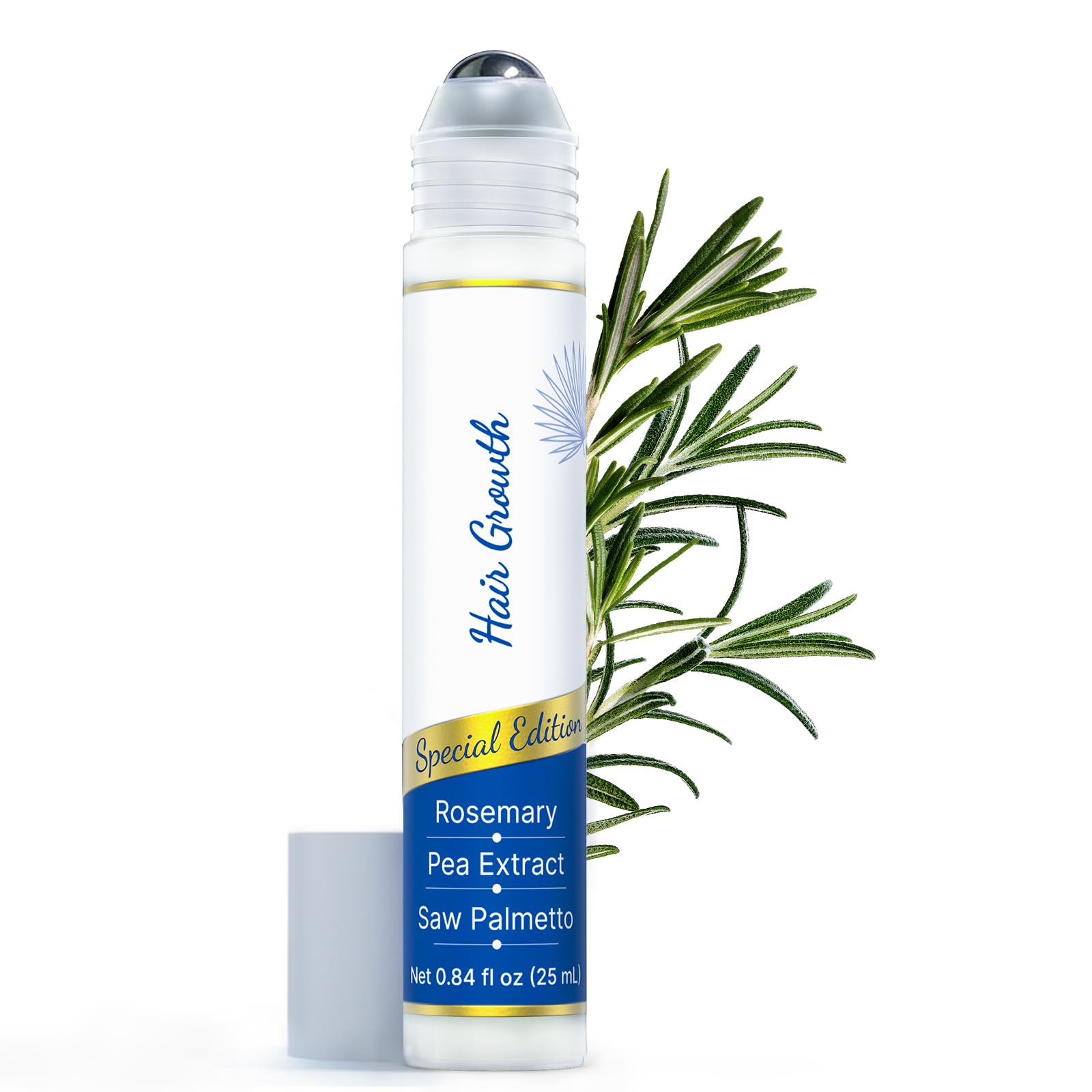 SORNBEO hair growth serum roll-on with rosemary targets thinning areas