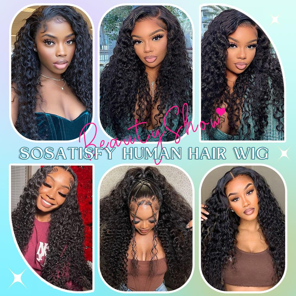 SOSATISFY heat-styling ready hair for curling or straightening.