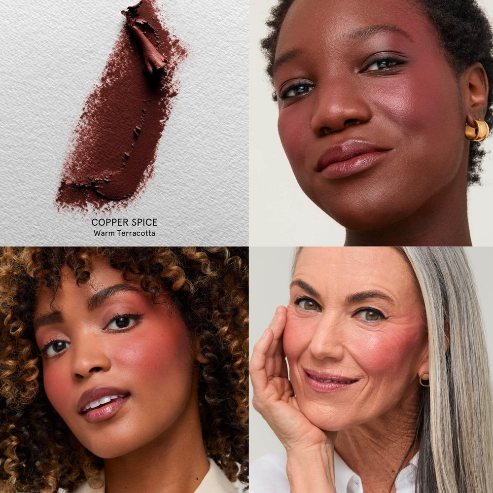 SOSHE Blurring Pillow Blush Refill texture close-up showing putty-like consistency for easy blending