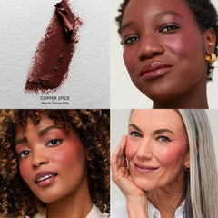 SOSHE Blurring Pillow Blush Refill texture close-up showing putty-like consistency for easy blending