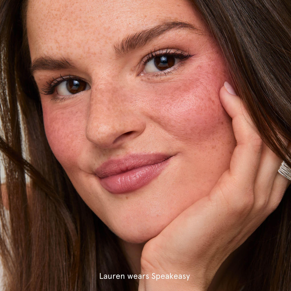 Dusty mauve shade complements cool undertones for everyday elegance