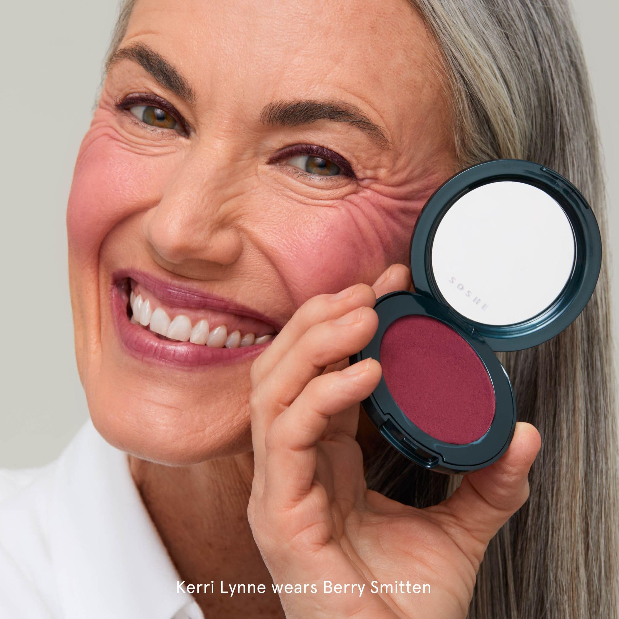 SOSHE long wear blush on cheeks for seamless day long glow