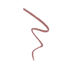 SOSHE Lip Liner swatch on lips with Speakeasy Dusty Mauve shade.