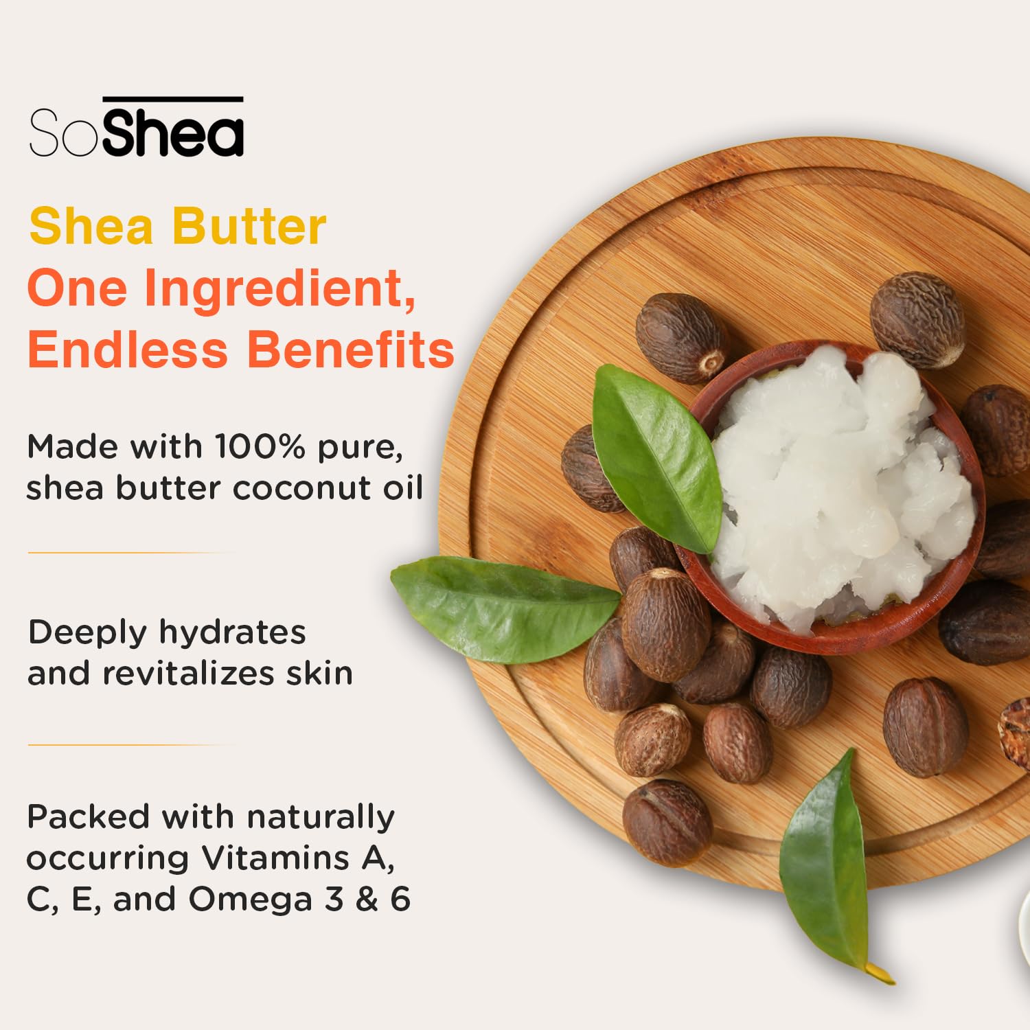SoShea application on hands demonstrates fast-absorbing moisturizer without greasiness.