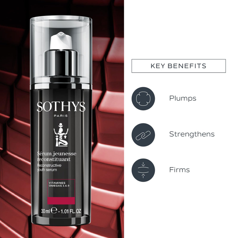 Packaging and premium presentation of SOTHYS Reconstructive Youth Serum