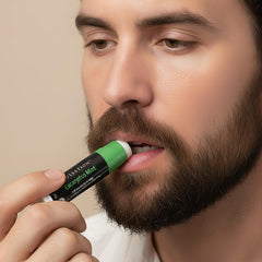 SOULSATION lip balm set peppermint, soothing relief for cracked lips on the go.