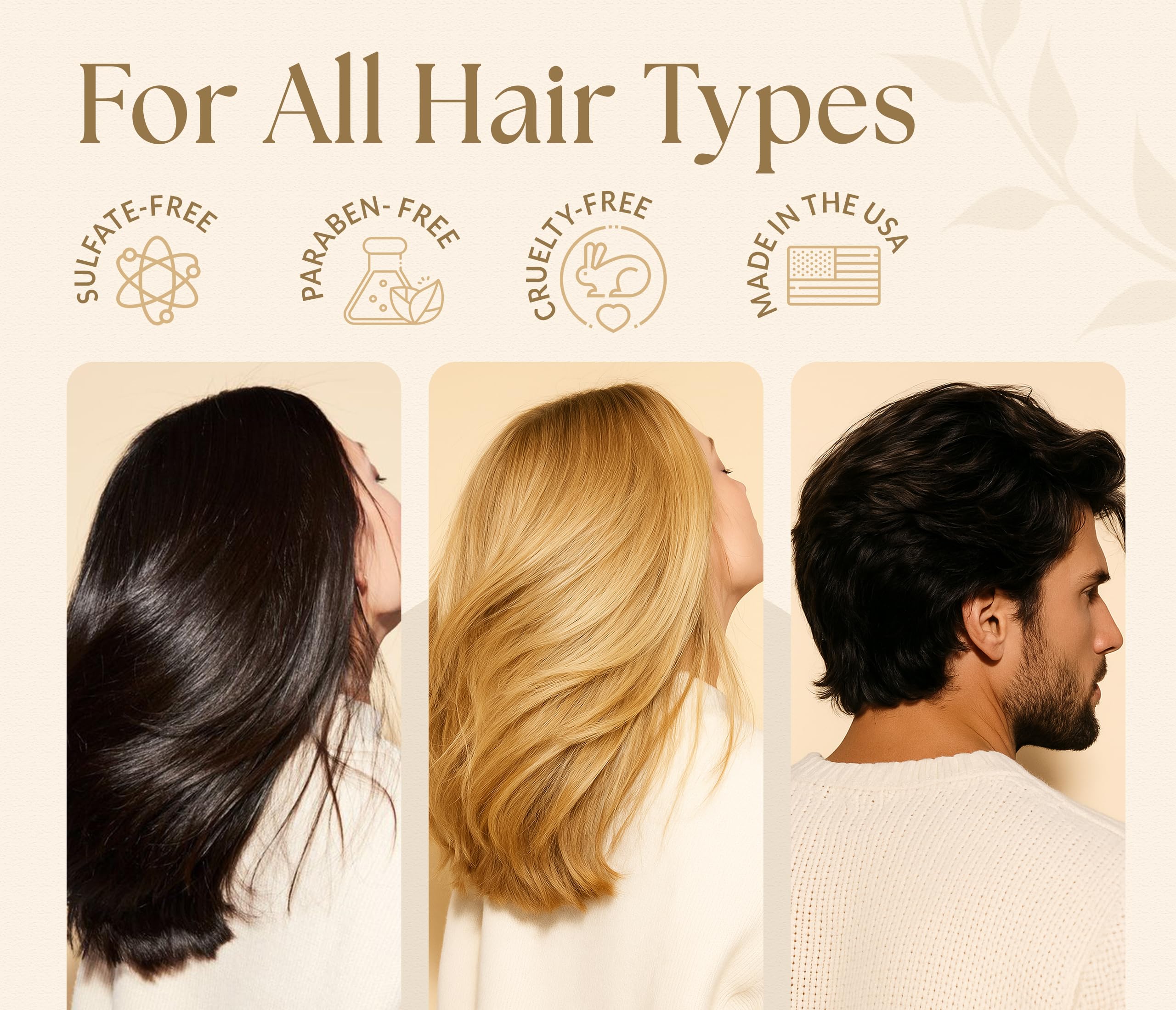 SOULSPA PURE Biotin Rice Water Conditioner label close-up highlights biotin for fullness.