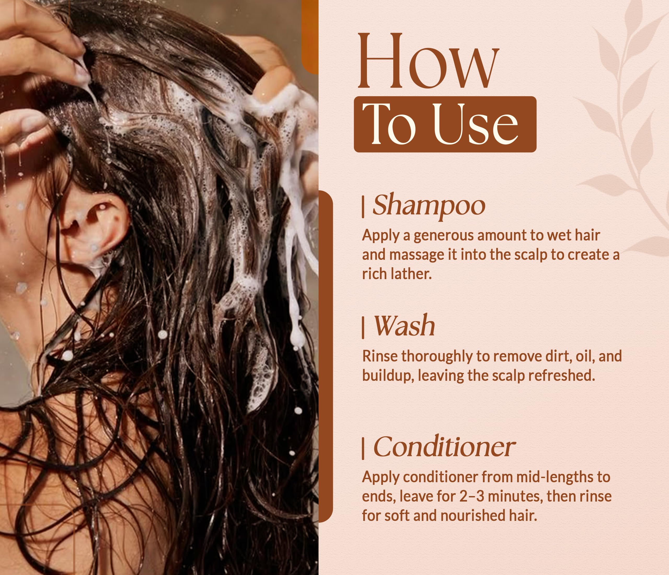 SOULSPA PURE Hair close-up shows smooth, glossy strands.