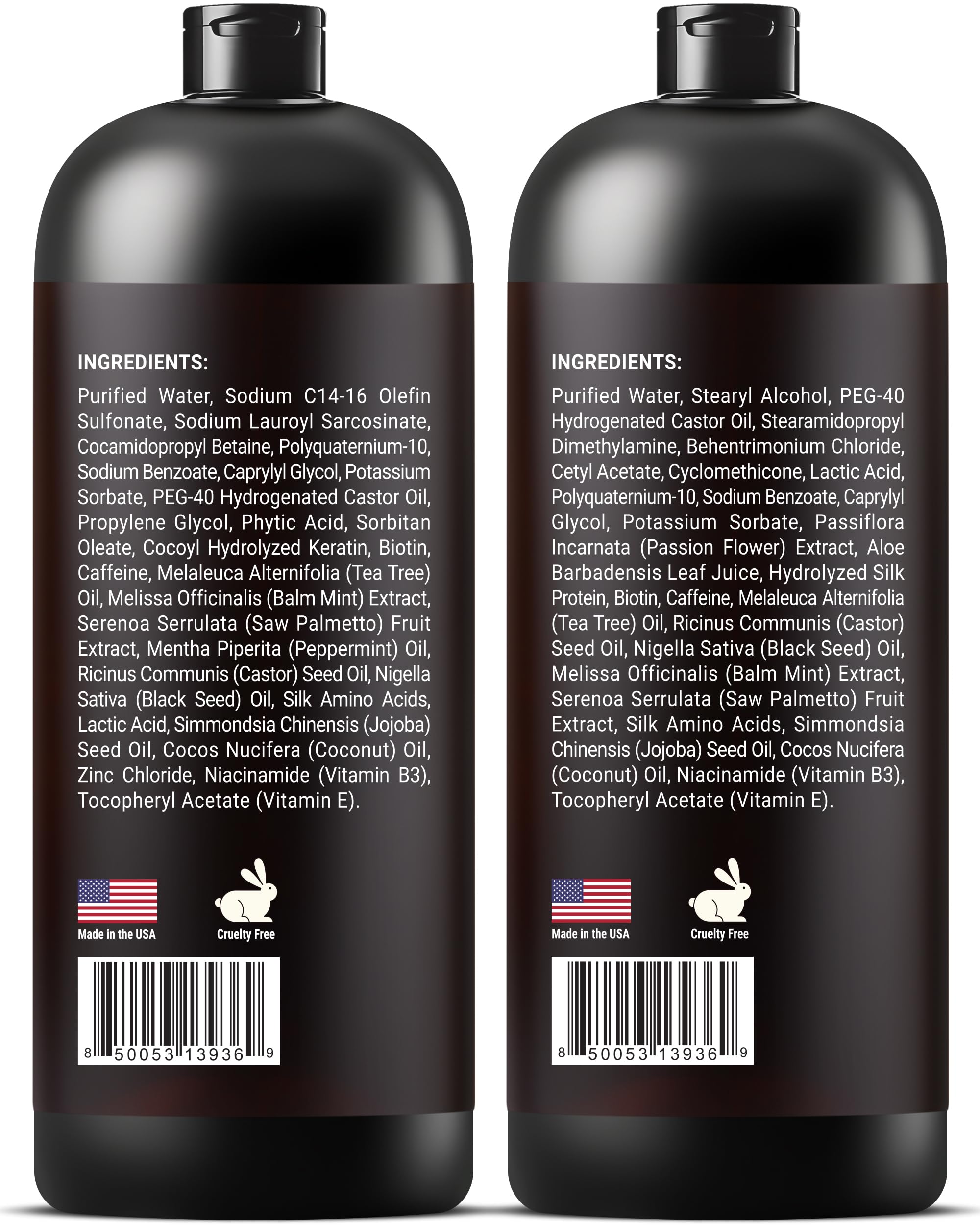 SoulSpa Pure 16 oz bottles packaging ready for home care