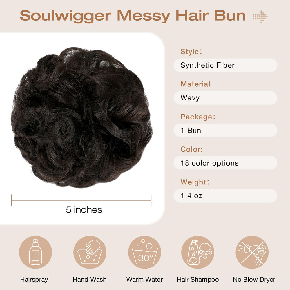 Soulwigger Donut Bun Style demonstrates compact shape for quick, polished updos.