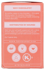Sourse Hair Grow Bites gummies colorful chewables as daily supplement for hair health.
