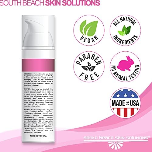 South Beach Salon Strength mature skin routine captures daily anti-aging care.