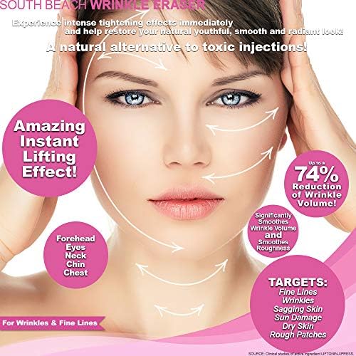 South Beach Salon Strength sun-damage repair imagery suggests rejuvenation of sun-exposed areas.