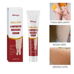 South Moon Swell Care cream being smoothed on skin for soothing massage