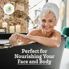 Southern Natural Goat Milk Soap 3-Pack with rich lather for daily cleansing.