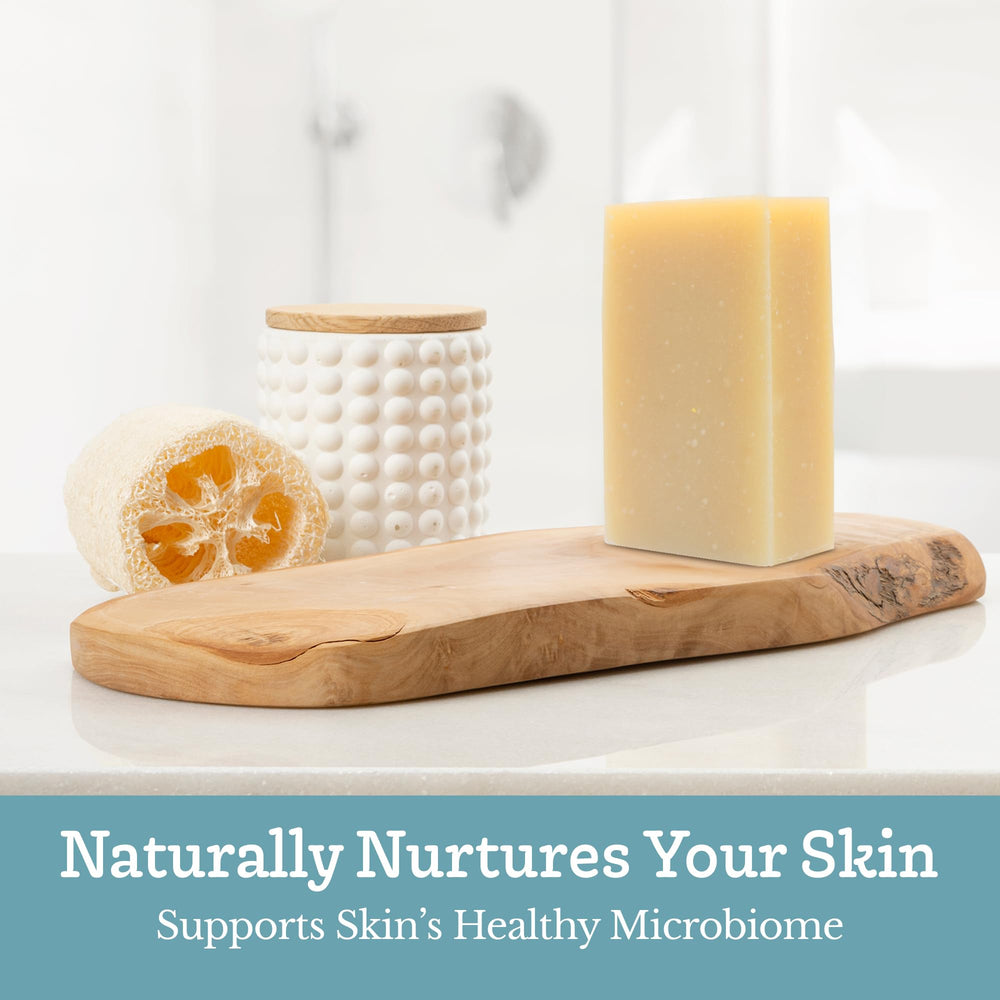 Southern Natural Goat Milk Soap Bar Castile 3-Pack natural fragrance-free bar