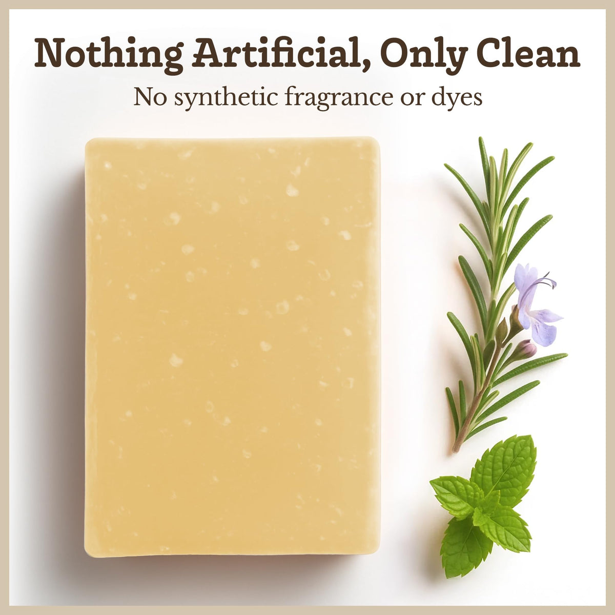 Gift-set presentation of Southern Natural Goat Milk Soap Bar for holidays or birthdays.