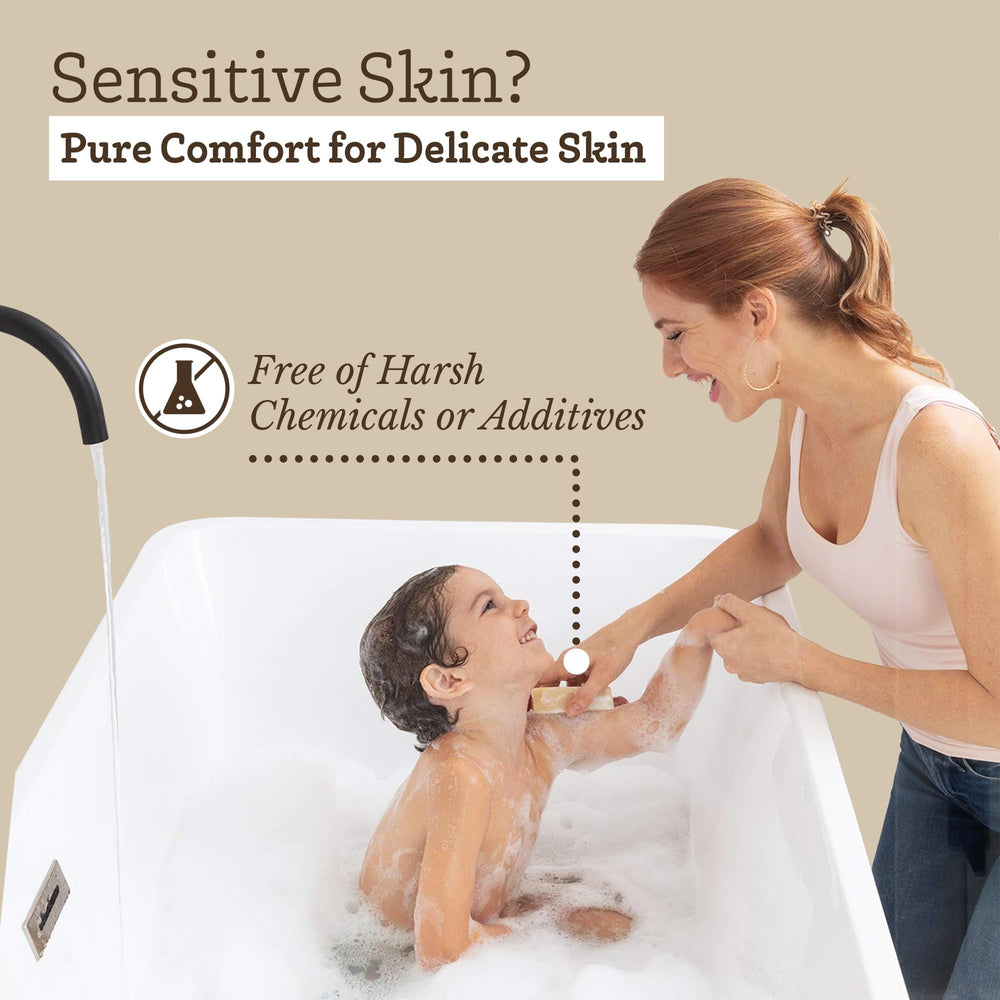 Southern Natural unscented goat milk soap for face and body, gentle cleansing.