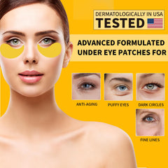 Souwixlum under-eye patches reduce dark circles with nourishing hydration
