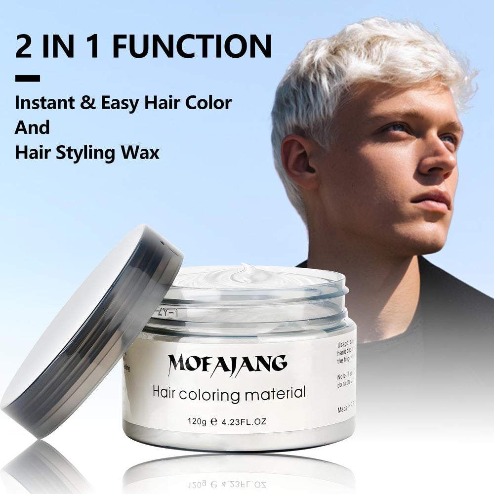 SOVONCARE Hair Wax application action demonstrates quick hold with washable formula
