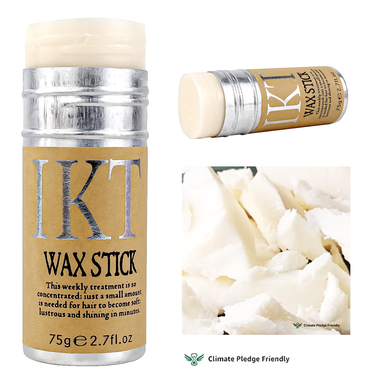 SOVONCARE Hair Wax Stick with natural ingredients nourishes while styling.