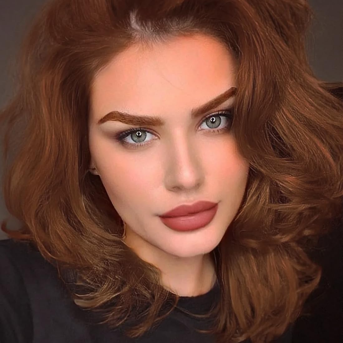 SOVONCARE after-use hair shines and feels nourished with color-depositing care