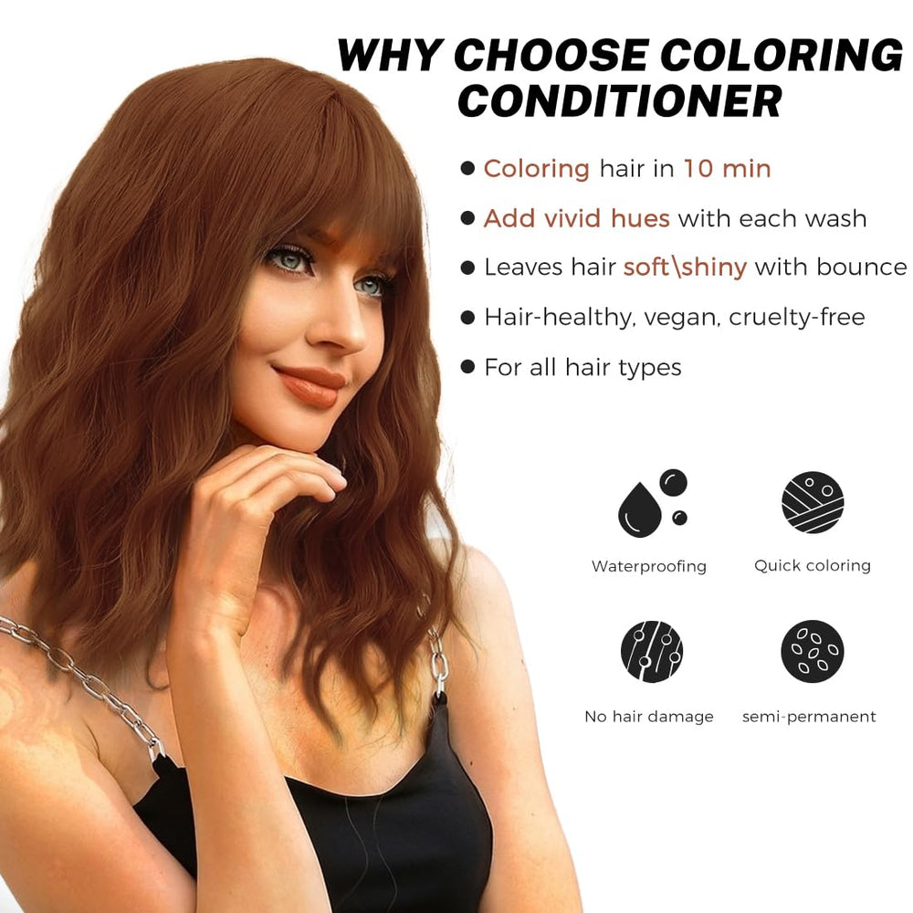 SOVONCARE demonstrates gradual color absorption for even results on all hair tones