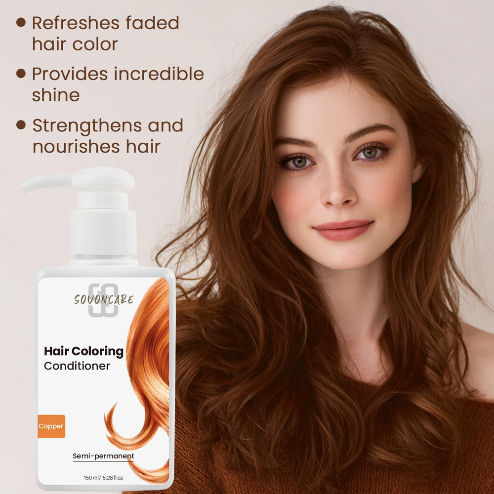 SOVONCARE tub packaging shows easy-to-use container for color maintenance and deep conditioning