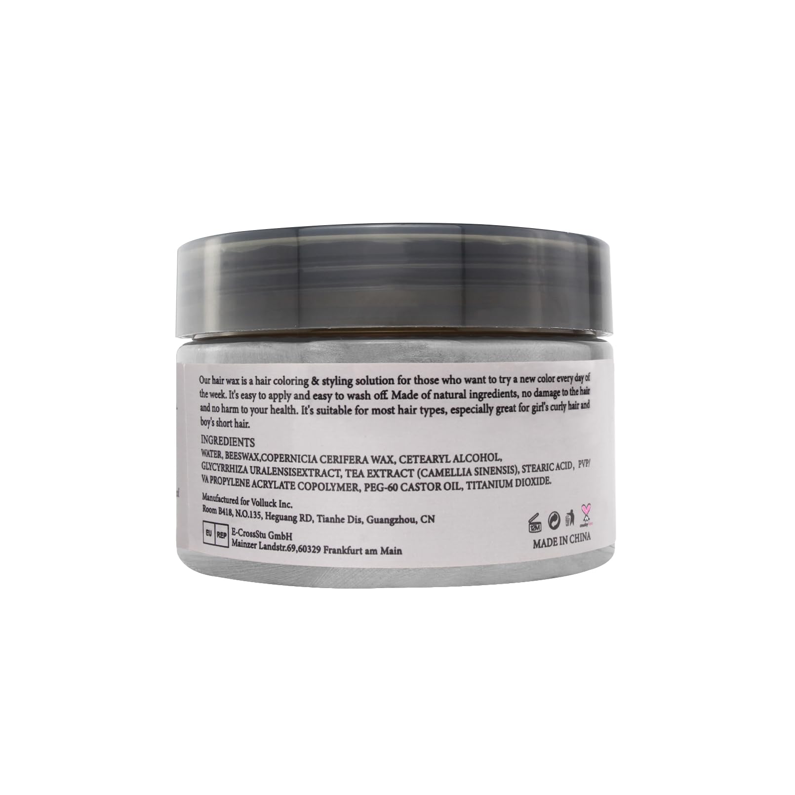 SOVONCARE Sliver Gray wax suitable for both men and women.