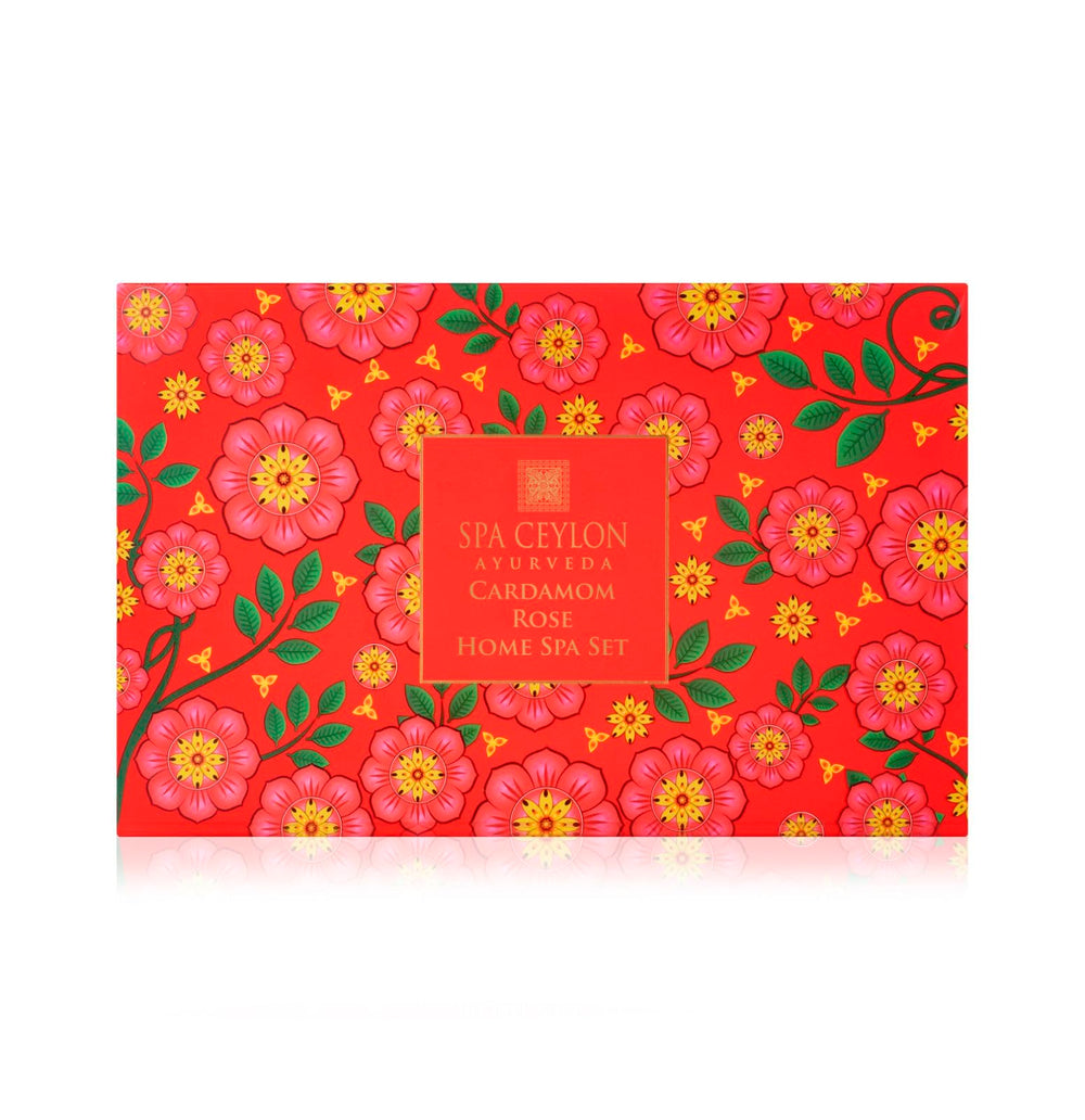 SPA CEYLON Cardamomrose body lotion providing soothing hydration after sun exposure.