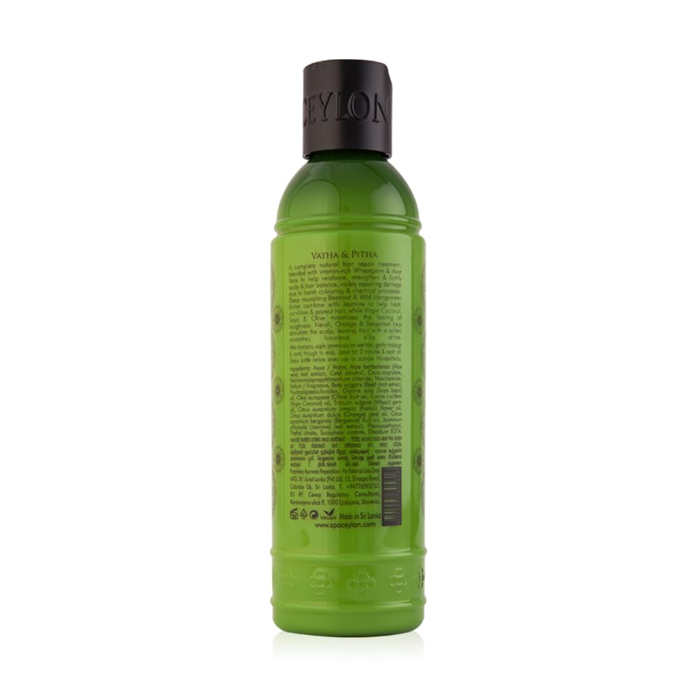 SPA CEYLON conditioner for damaged and coloured hair nourishes repair