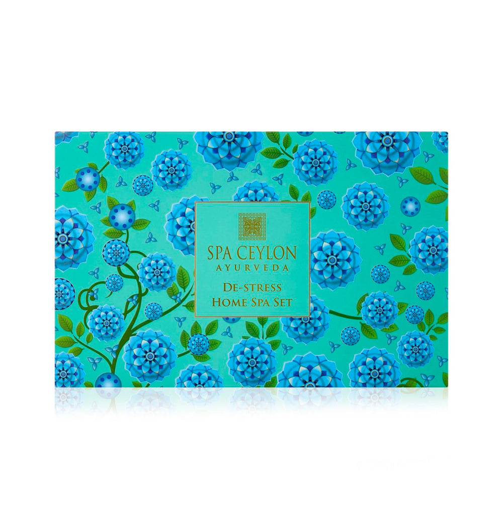 SPA CEYLON De-stress Dashamula Body Treatment Oil bottle for full-body relaxation
