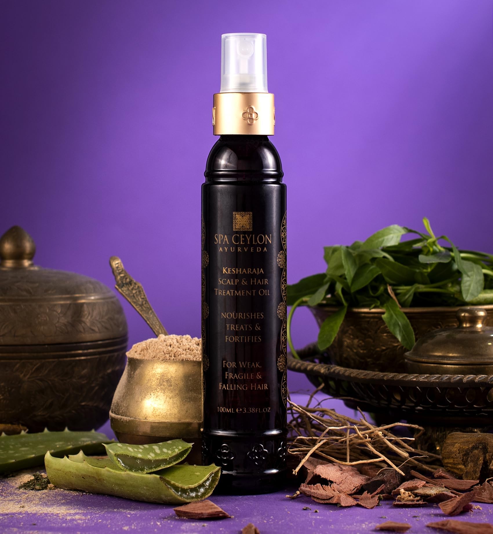 SPA CEYLON packaging image emphasizing cruelty-free and vegetarian ethos