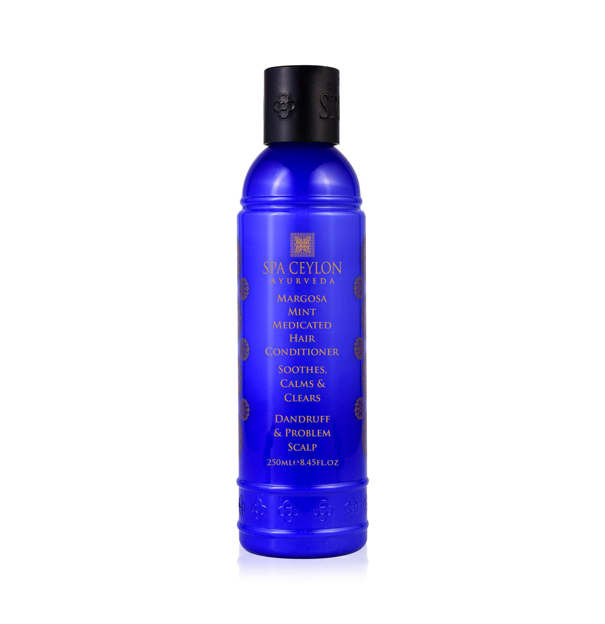 SPA CEYLON Margosa Mint conditioner bottle promotes calm scalp and deep conditioning