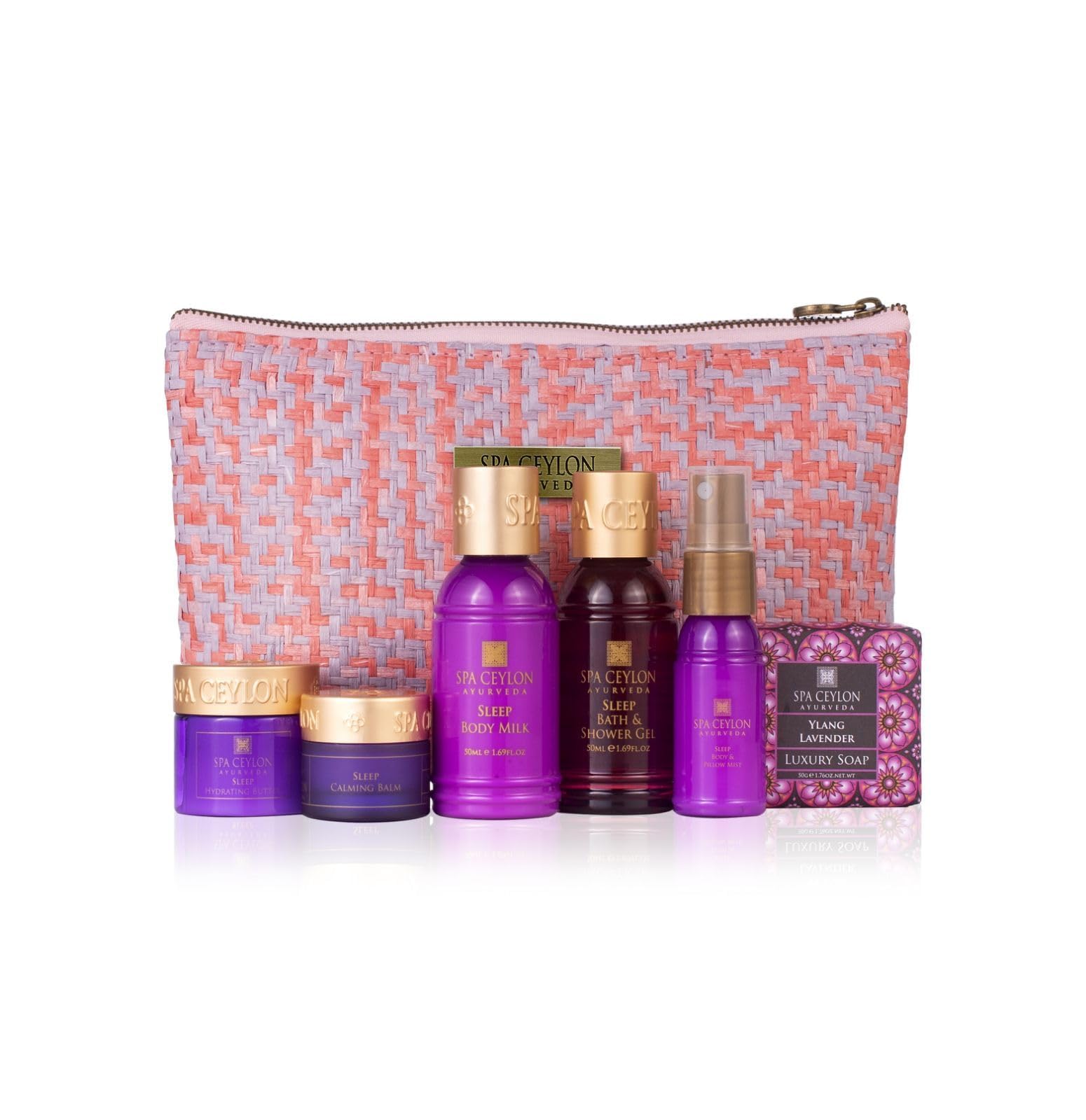 Spa Ceylon Sleep Bath & Shower Gel for a calming evening routine.