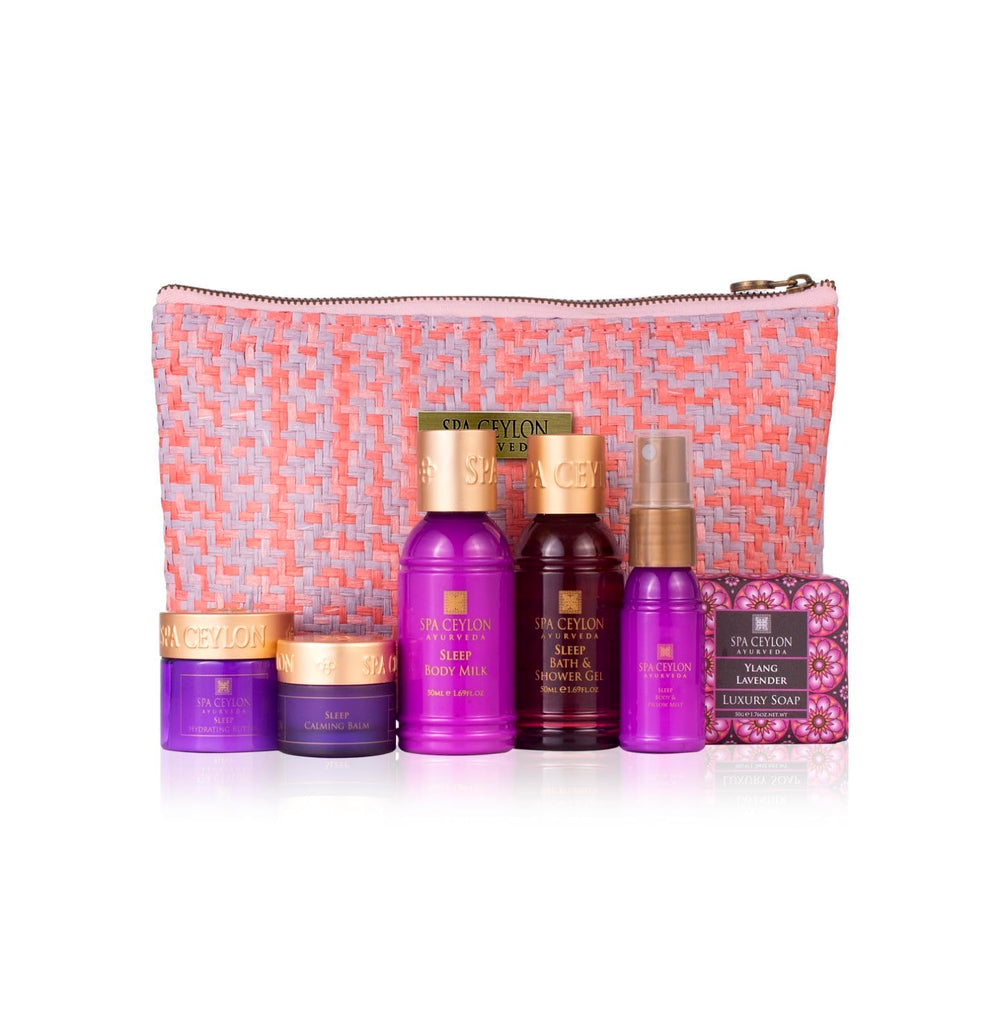 Spa Ceylon Sleep Bath & Shower Gel for a calming evening routine.
