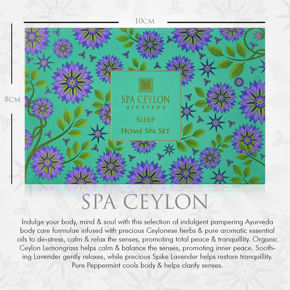 Spa Ceylon Sleep Hydrating Butter 30g to seal nighttime moisture.