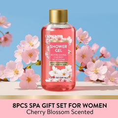 Eight-piece Spa Luxetique collection for at-home spa routines
