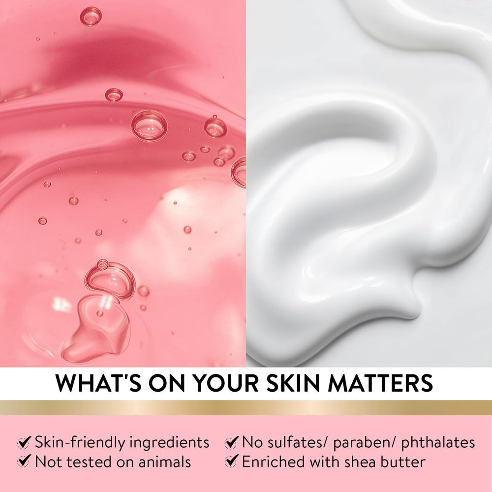 Spa Luxetique cherry blossom shower gel bottle refreshing routines