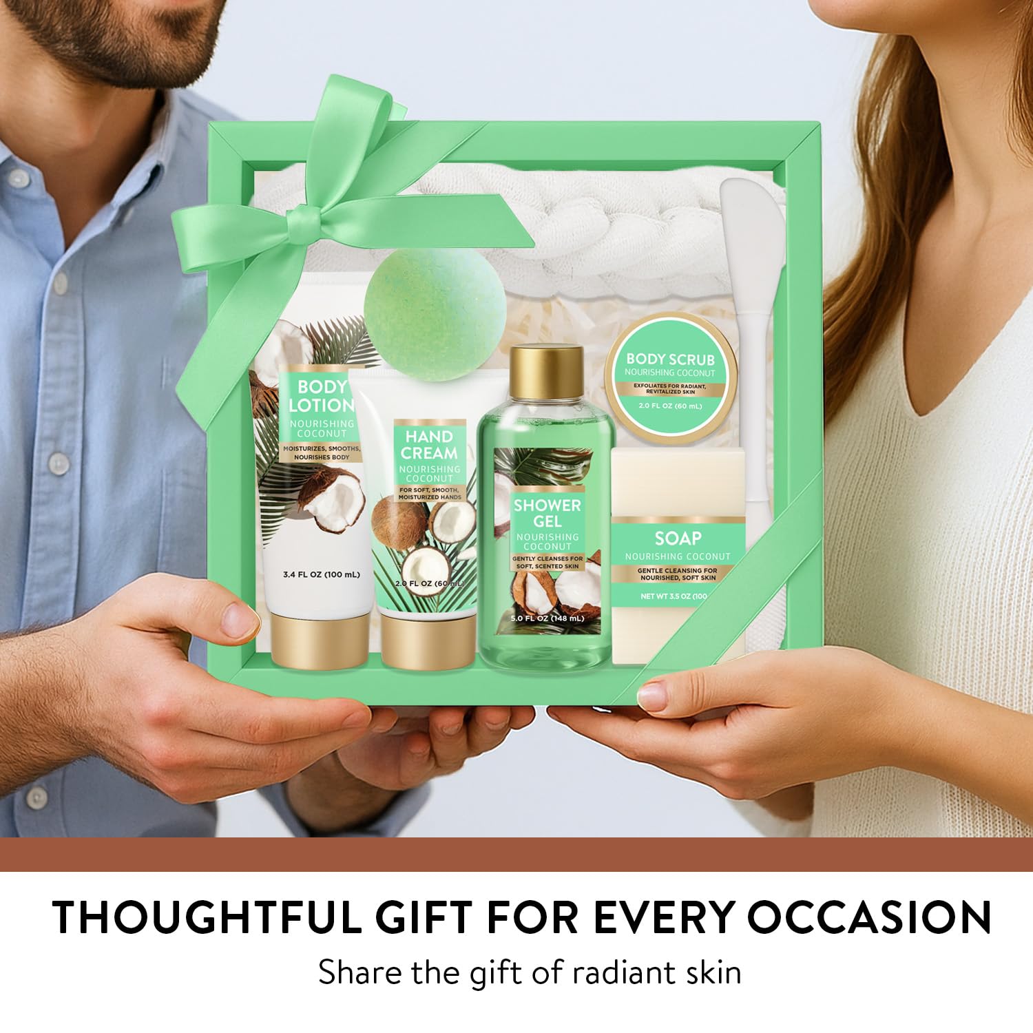 Spa Luxetique coconut-lotion for lasting softness on sensitive skin