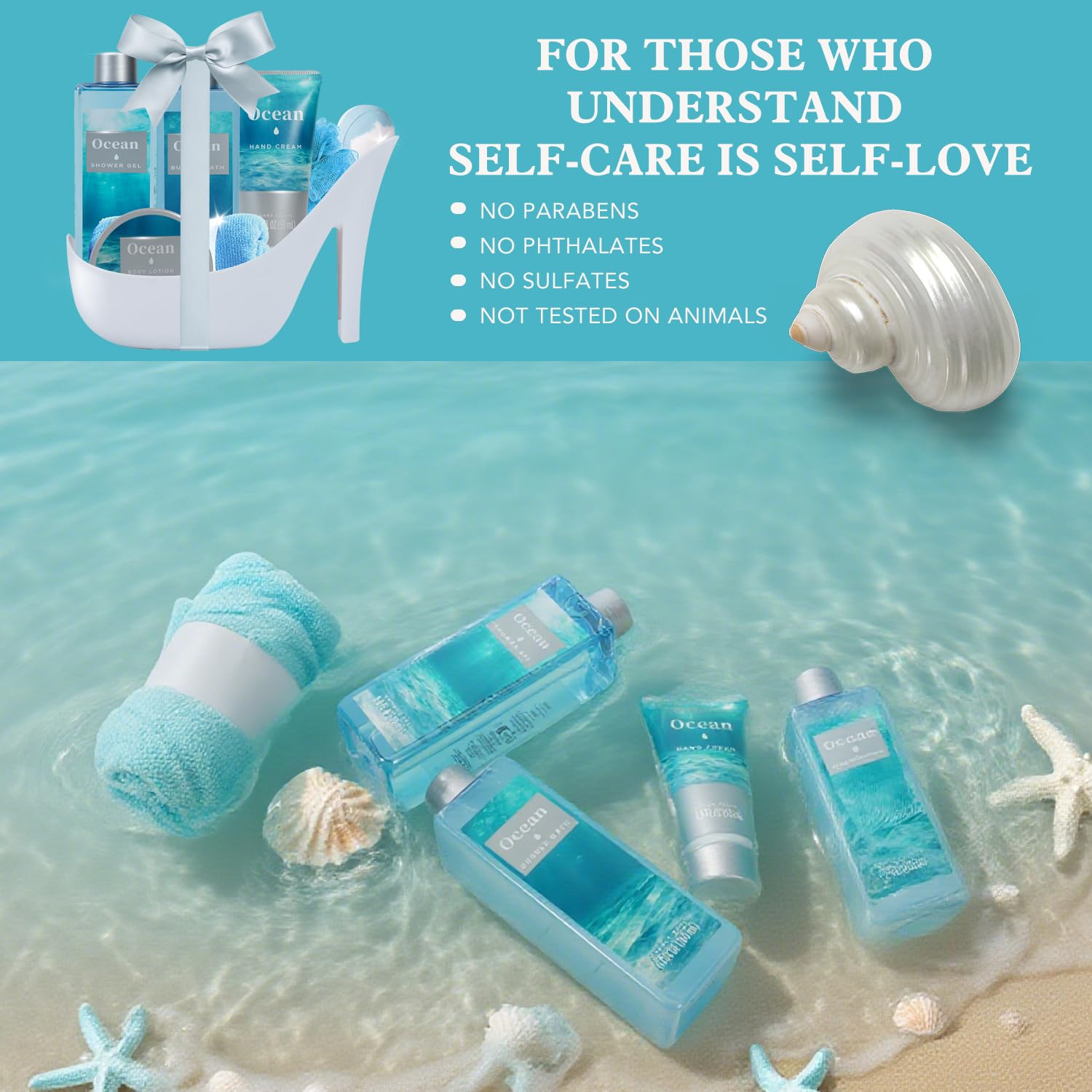 Spa Luxetique energizing shower gel for a refreshing, morning boost.