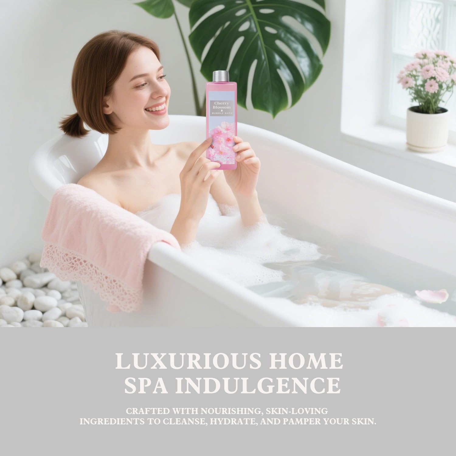 Floral packaging accents enhance gifting presentation