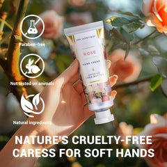 Spa Luxetique Cherry Blossom hand cream fragrance with light floral scent