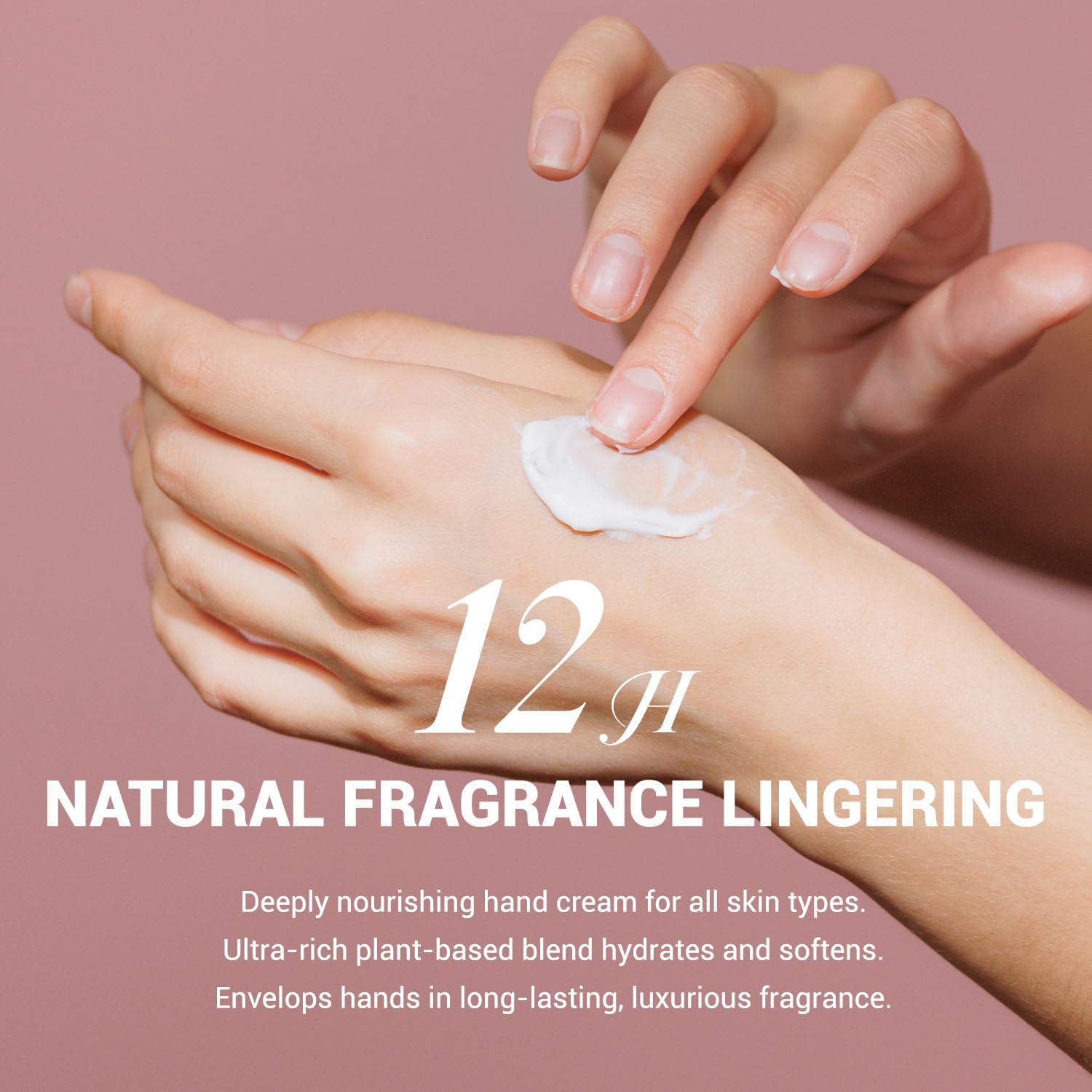 Spa Luxetique Rose hand cream fragrance with delicate floral notes