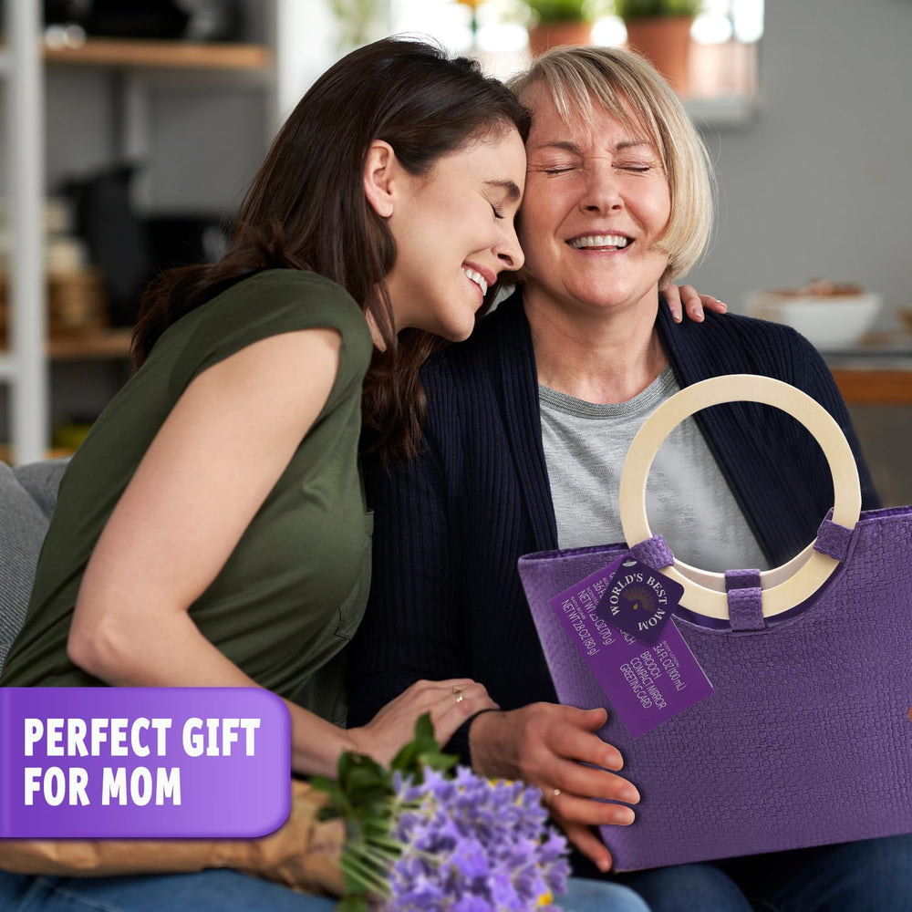 Spa Luxetique hand woven gift bag is a reusable, stylish carryall