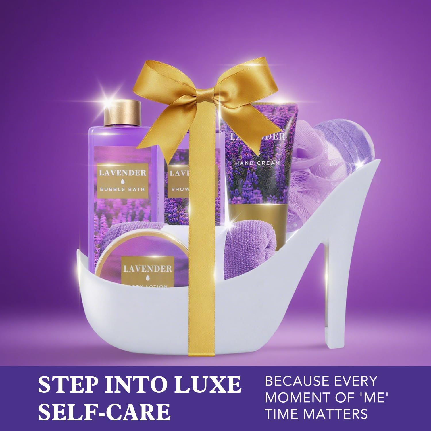 Spa Luxetique womens gift set suitable for birthdays and occasions.
