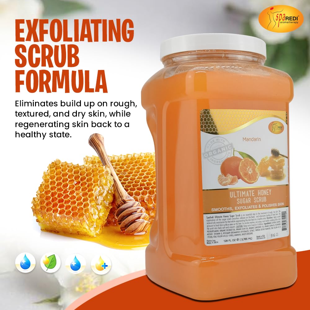 SPA REDI formula includes vitamin E and natural oils for nourishing hydration.
