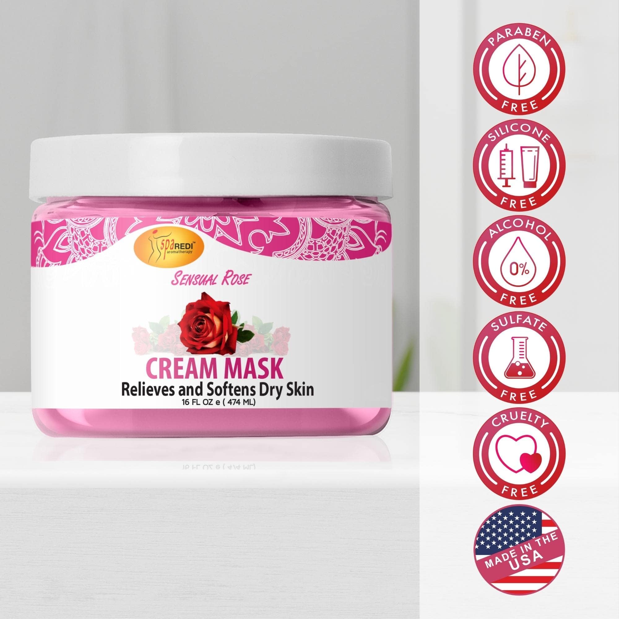SPA REDI Scrub close-up implies gentle, effective skin renewal benefits.
