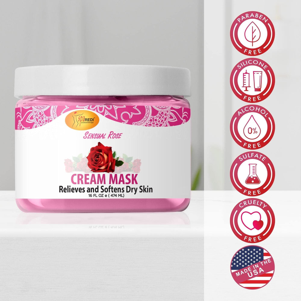 SPA REDI Scrub close-up implies gentle, effective skin renewal benefits.